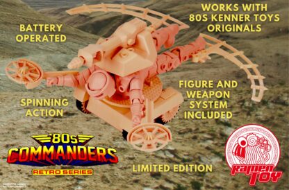 Ramen Toy 80s Commanders Retro Apache Commander