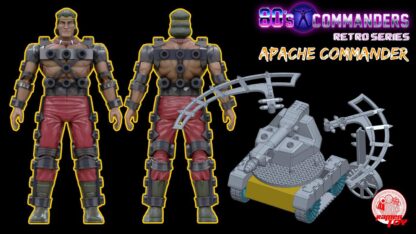 Ramen Toy 80s Commanders Retro Apache Commander