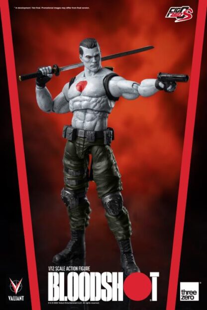 Valiant Comics FigZero S Bloodshot 1/12 Scale Figure by Threezero