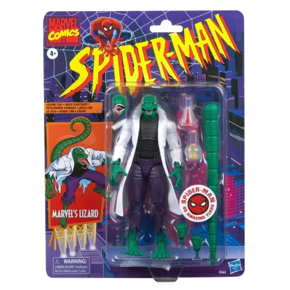 Marvel Legends Spider-Man Retro The Lizard Action Figure