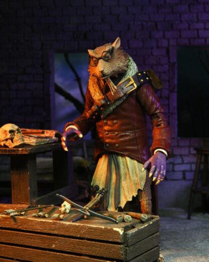 NECA Universal Monsters x TMNT Ultimate Splinter as Van Helsing