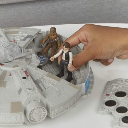 Star Wars Mission Fleet Millennium Falcon with Han Solo 2.5 Inch Action Figure