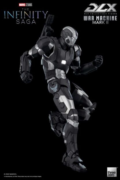 Avengers: Infinity Saga DLX Age of Ultron War Machine Mark 2 - 1/12 Scale Figure by Threezero