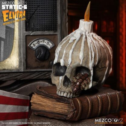 Elvira: Mistress of the Dark Static-6 Elvira 1/6 Scale Statue - Mezco Static 6