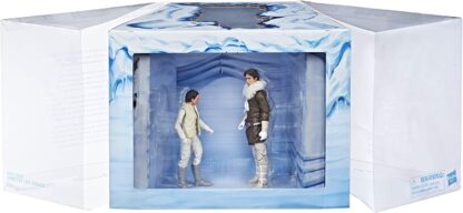 SDCC Star Wars Black Series Princess Leia and Han Solo Hoth 2 Pack