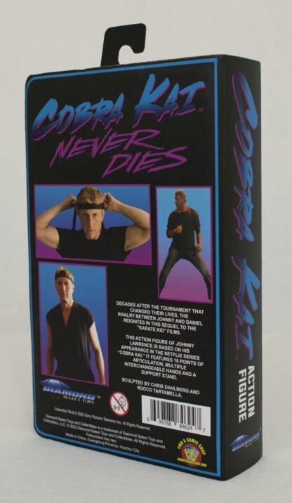 Diamond Select SDCC 2022 Cobra Kai Johnny Lawrence VHS Style Action Figure