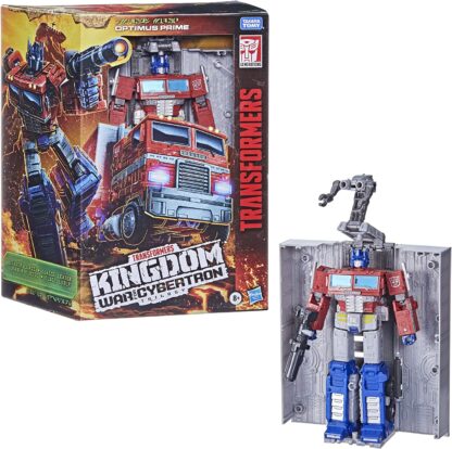 Transformers War for Cybertron Kingdom Leader Optimus Prime