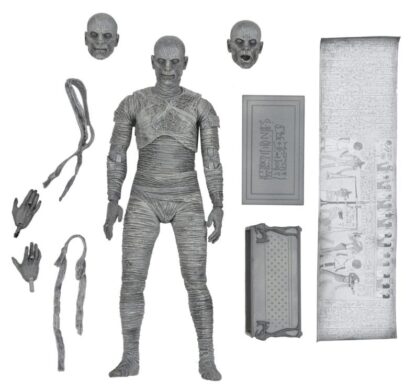 NECA Universal Monsters Ultimate Mummy (Black & White) Figure