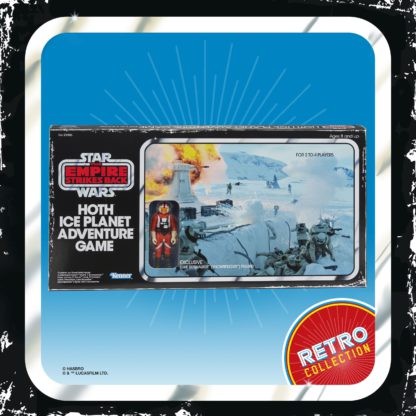 Star Wars Retro Collection Hoth Adventure Game and Luke Skywalker Figure