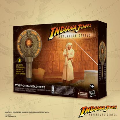 Indiana Jones Adventure Series Premium Artifacts Staff of Ra Talisman Electronic Replica