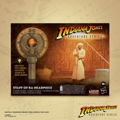 Indiana Jones Adventure Series Premium Artifacts Staff of Ra Talisman Electronic Replica