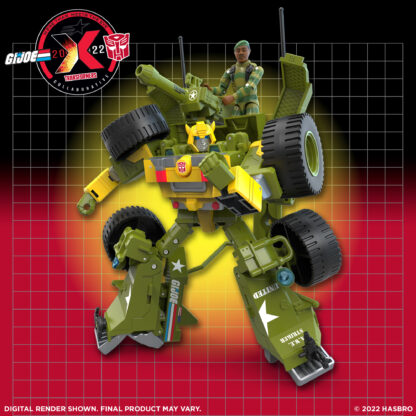 Transformers x G.I. Joe Bumblebee A.W.E Striker and Stalker Mash Up