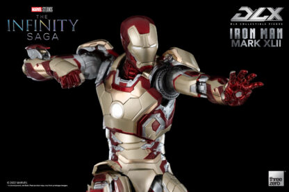 Avengers: Infinity Saga DLX Iron Man 3 Mark 42 1/12 Scale Figure by Threezero