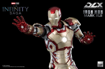 Avengers: Infinity Saga DLX Iron Man 3 Mark 42 1/12 Scale Figure by Threezero