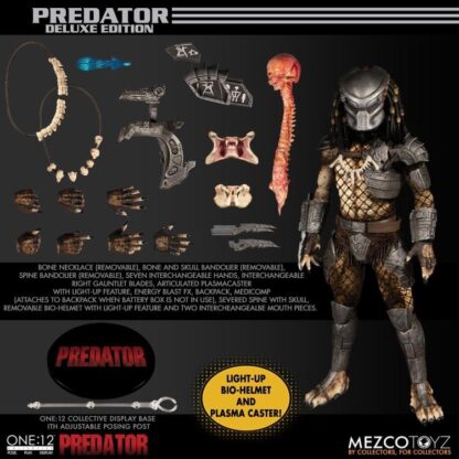 Mezco One:12 Predator Deluxe Edition Action Figure