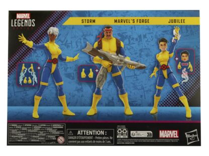 Marvel Legends X-Men Team Suit 3 Pack Storm, Forge and Jubilee