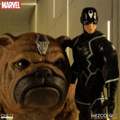 Mezco One:12 Collective Black Bolt and Lockjaw