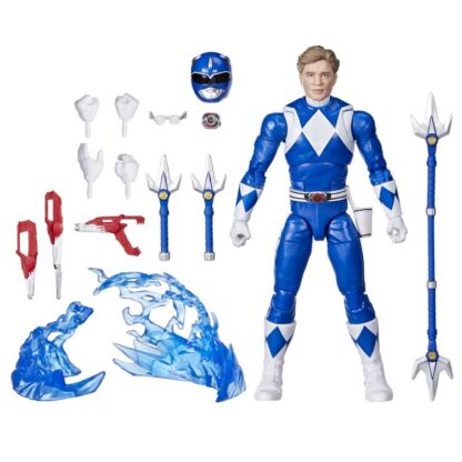 Power Rangers Lightning Collection 30th Anniversary Deluxe MMPR Blue Ranger
