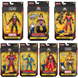 Marvel Legends Deadpool Strong Guy BAF Wave Set of 7
