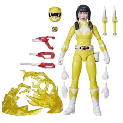 Power Rangers Lightning Collection 30th Anniversary MMPR Deluxe Yellow Ranger