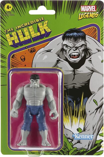 Marvel Legends Retro Grey Hulk 3.75 Inch Action Figure