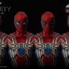 Threezero Infinity Saga DLX Spider-Man Iron Spider 1/12 Scale Figure