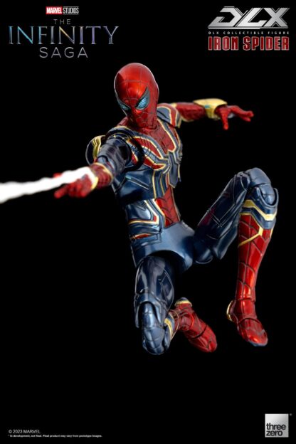 Threezero Infinity Saga DLX Spider-Man Iron Spider 1/12 Scale Figure