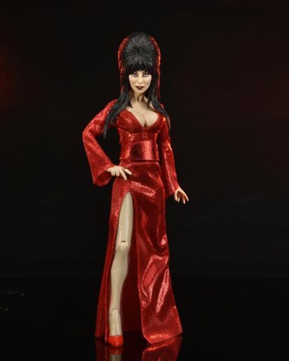 Elvira Mistress of the Dark Elvira (Red, Fright, and Boo) Clothed Action Figure