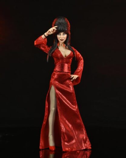 Elvira Mistress of the Dark Elvira (Red, Fright, and Boo) Clothed Action Figure