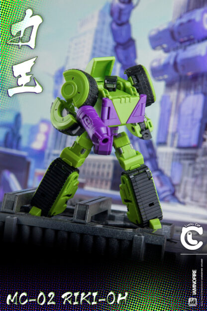 Lucky Cat Micro Cosmos Riki-Oh MC-02 Devastator Set C