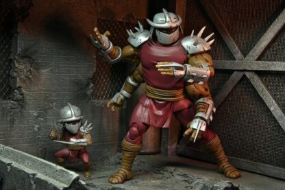 NECA Teenage Mutant Ninja Turtles Deluxe Shredder Clone and Mini Shredder (Mirage Comics)