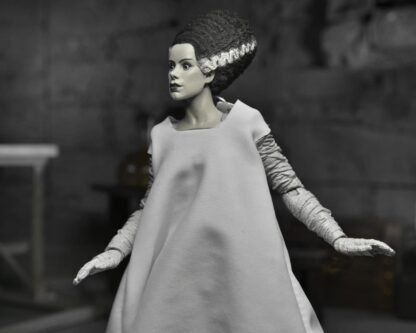 NECA Universal Monsters Bride of Frankenstein Ultimate Action Figure Black and White