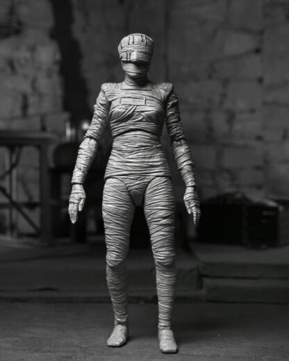 NECA Universal Monsters Bride of Frankenstein Ultimate Action Figure Black and White