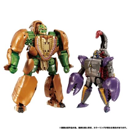 Transformers Beast Wars Rhinox Vs Scorponok 2 Pack ( Premium Finish )