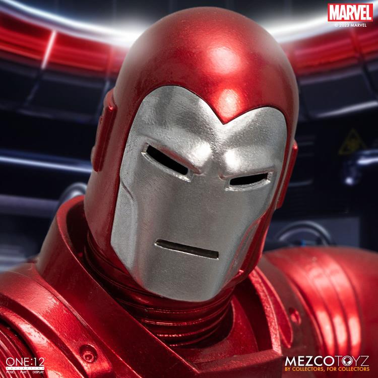 Mezco One:12 Collective Silver Centurion Iron Man – Kapow Toys