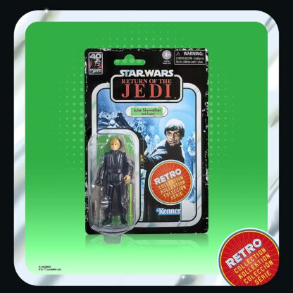 Star Wars Retro Collection Luke Skywalker Jedi Knight ( Includes Protective Case )