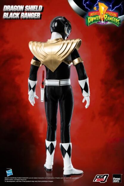 Threezero FigZero Power Rangers MMPR Black Ranger