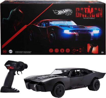 Hot Wheels The Batman Remote Control 1/10 Scale Batmobile