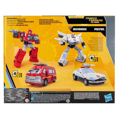 Transformers Buzzworthy Bumblebee 86 Ironhide and Prowl 2 Pack