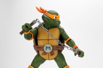 NECA Teenage Mutant Ninja Turtles 1/4 Scale Toon Michelangelo