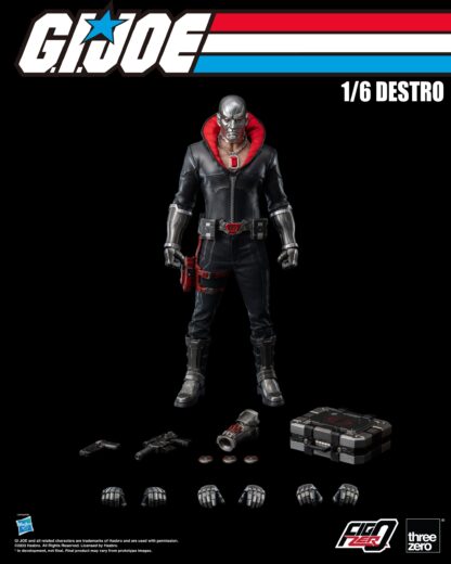 Threezero FigZero G.I.Joe Destro 1/6 Scale Figure