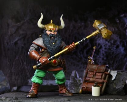 NECA Dungeons & Dragons Ultimate Elkhorn the Good Dwarf Fighter