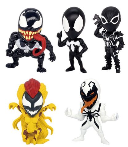 Spider-Man Marvel Symbiote Collection Set of 5 Gacha Capsule