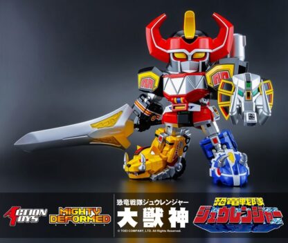 Action Toys Super Sentai Kyoryu Sentai Zyuranger Mighty Deformed Daizyujin