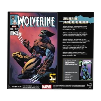 Wolverine 50th Anniversary Marvel Legends Wolverine and Lilandra 2 Pack