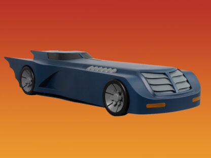 Mezco 5 Points Batman The Animated Series Batmobile