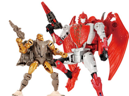 Transformers Beast Wars BWVS-05 Rattrap vs Terrorsaur
