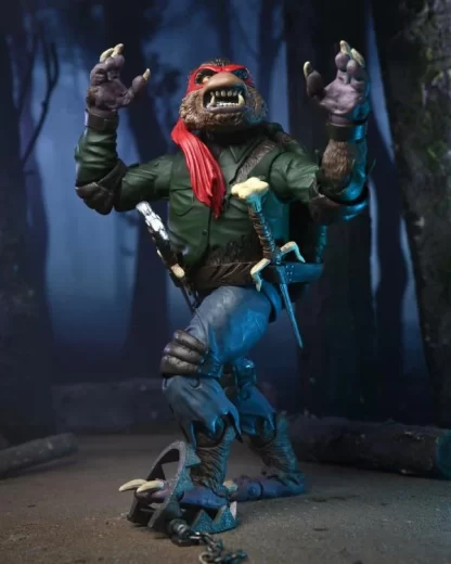 NECA Universal Monsters x TMNT Ultimate Raphael as the Wolfman