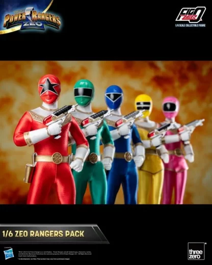 Power Rangers Zeo FigZero Zeo Rangers 1/6 Scale 5 Pack