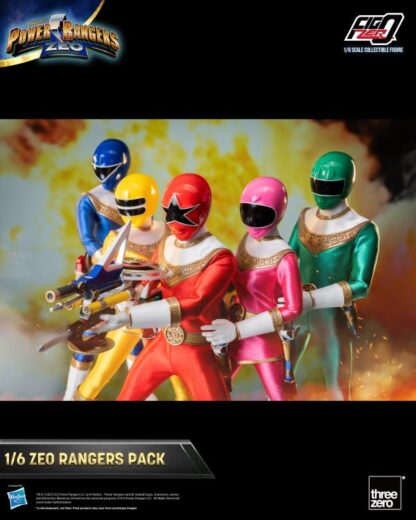 Power Rangers Zeo FigZero Zeo Rangers 1/6 Scale 5 Pack